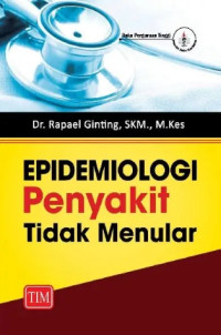 Image of EPIDEMIOLOGI PENYAKIT TIDAK MENULAR