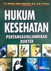 Image of HUKUM KESEHATAN PERTANGUNGJAWABAN DOKTER