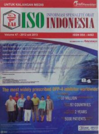 Image of ISO INFORMASI SPESIALITE OBAT INDONESIA VOL 47-2012 s/d 2013