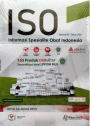 ISO INFORMASI SPESIALITE OBAT INDONESIA VOL 53 TAHUN 2021