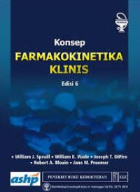 Image of KONSEP FARMAKOKINETIKA KLINIS EDISI 6