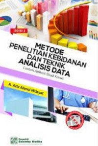 Image of METODE PENELITIAN KEBIDANAN DAN TEKNIK ANALISIS DATA EDISI 2
