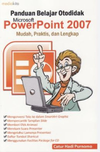 Image of PANDUAN BELAJAR OTODIDAK POWER POINT 2007