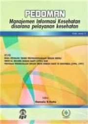 PEDOMAN MANAJEMEN INFORMASI KESEHATAN DISARANA PELAYANAN KE