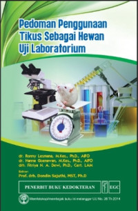Image of PEDOMAN PENGGUNAAN TIKUS SEBAGAI HEWAN UJI LABORATORIUM
